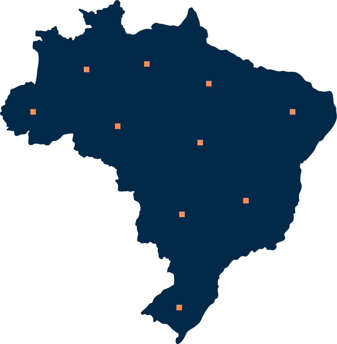 Mapa de localização da Mota & Andrade Advocacia